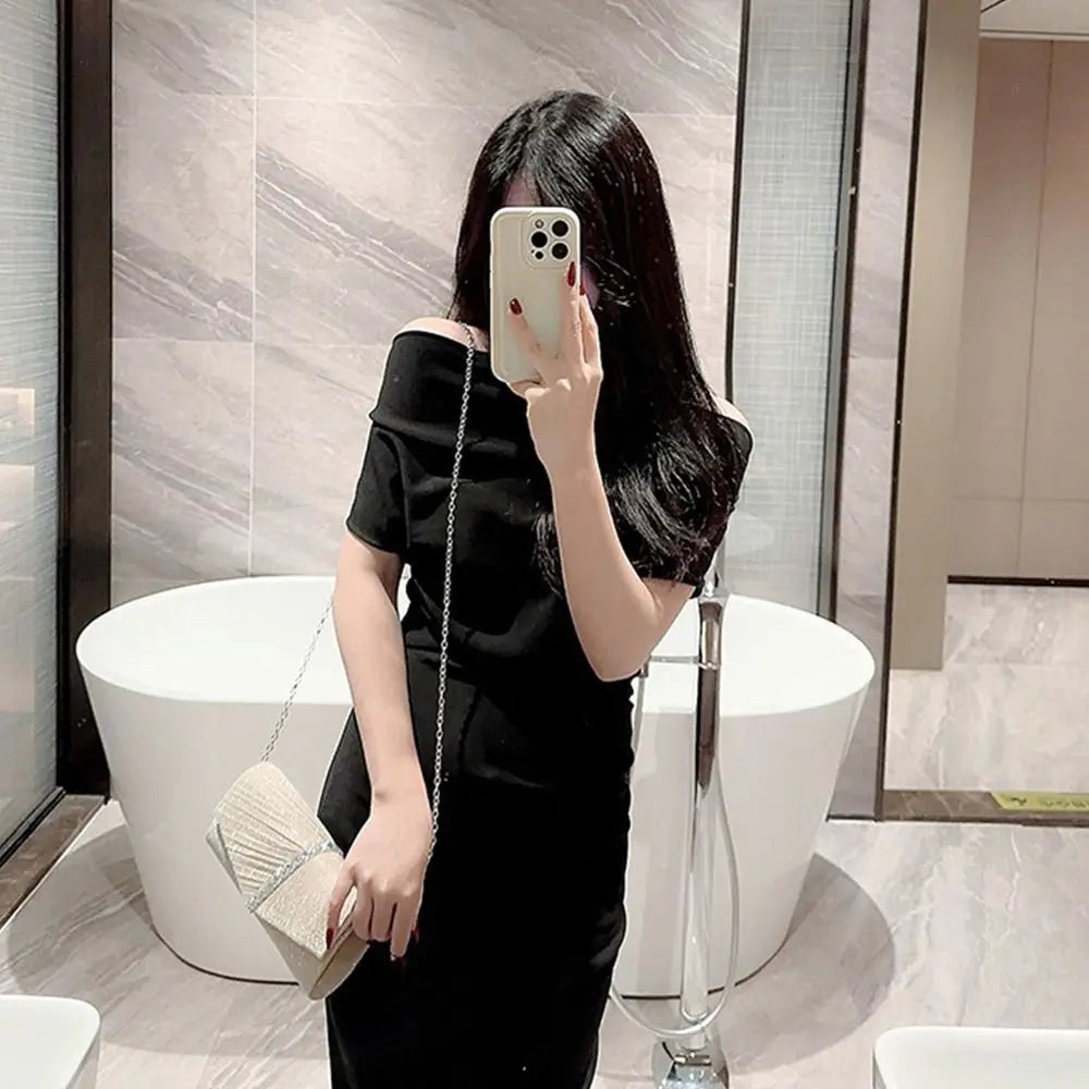 Fashion Ladies Luxury Sequins Clutches Evening Bags Glitter Banquet Handbags Women Chain Shoulder Bag Dinner Bag Wedding Party