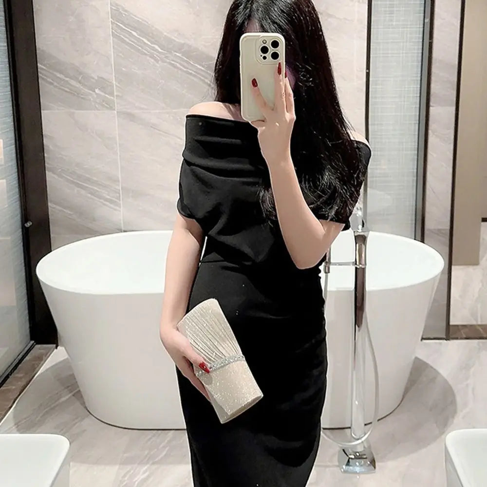Fashion Ladies Luxury Sequins Clutches Evening Bags Glitter Banquet Handbags Women Chain Shoulder Bag Dinner Bag Wedding Party