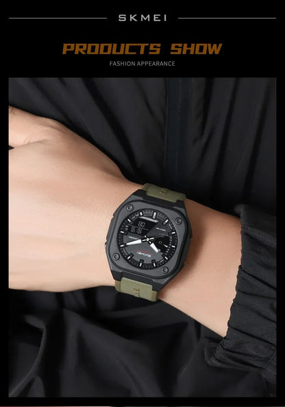 SKMEI 2328 Horloges Man Business Orologi Digital Electronic Watch Fashion Sports Watches Men Waterproof Wristwatch Alarm Clock