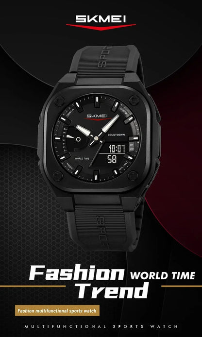 SKMEI 2328 Horloges Man Business Orologi Digital Electronic Watch Fashion Sports Watches Men Waterproof Wristwatch Alarm Clock