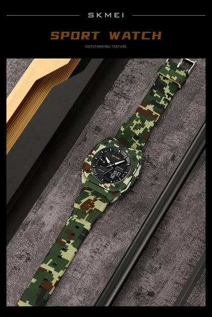 SKMEI 2328 Horloges Man Business Orologi Digital Electronic Watch Fashion Sports Watches Men Waterproof Wristwatch Alarm Clock