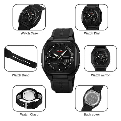 SKMEI 2328 Horloges Man Business Orologi Digital Electronic Watch Fashion Sports Watches Men Waterproof Wristwatch Alarm Clock