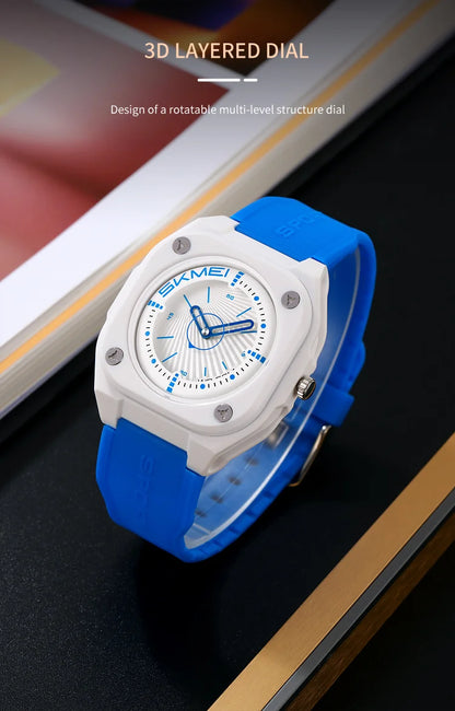 SKMEI Business Quartz Watches Fashion For Mens Women Sports Watche Waterproof Wristwatch Alarm Clock Horloges Masculino Reloj
