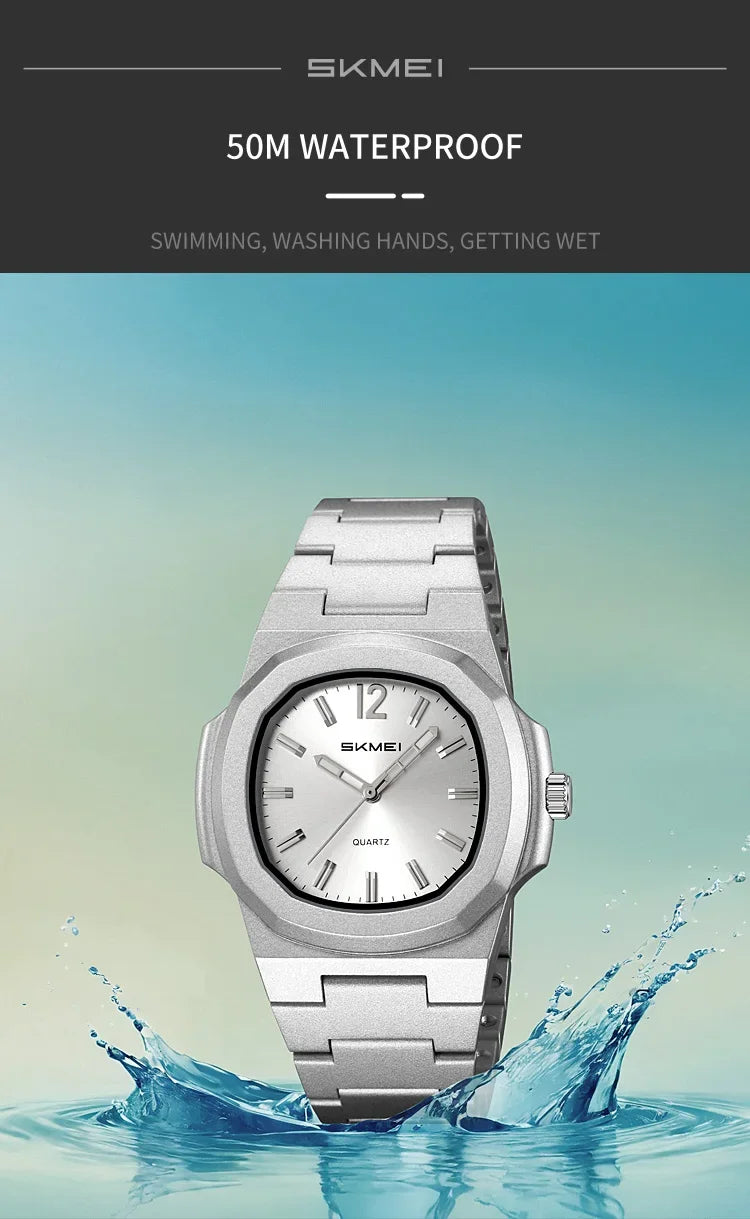 SKMEI 2382 Business Orologi Movement Quartz Watches Sports Men Women Waterproof Wristwatch Fashion Clock Horloges Mannen