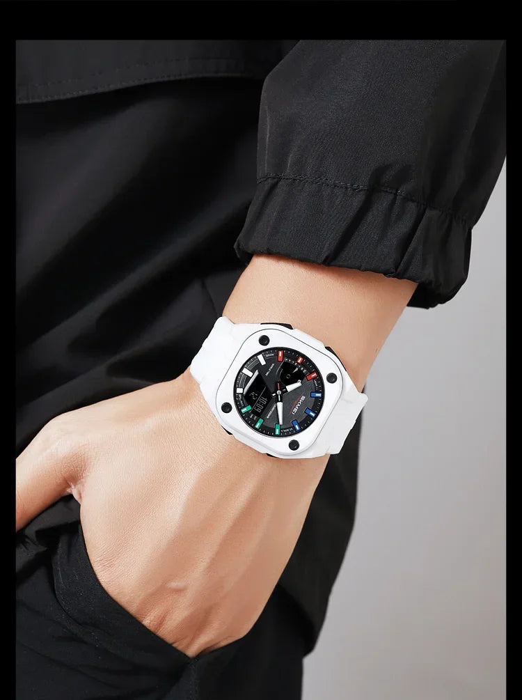 SKMEI 2328 Horloges Man Business Orologi Digital Electronic Watch Fashion Sports Watches Men Waterproof Wristwatch Alarm Clock