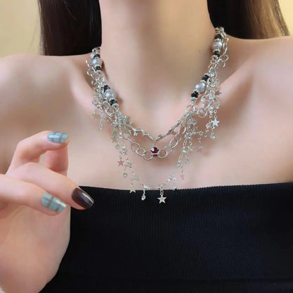 Multilayer Clavicle Chain Necklace Fashion Jewelry Choker Charms Necklaces Delicate Accessories luxury Gift