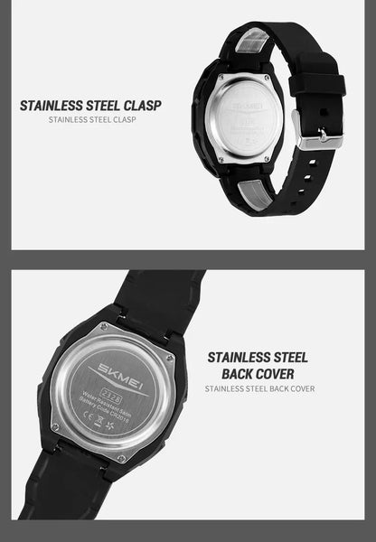SKMEI 2328 Horloges Man Business Orologi Digital Electronic Watch Fashion Sports Watches Men Waterproof Wristwatch Alarm Clock
