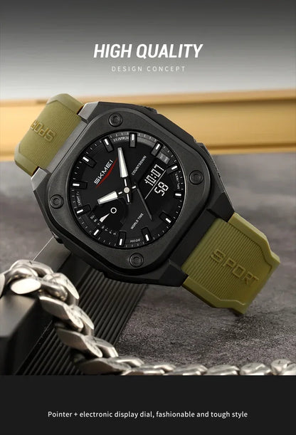 SKMEI 2328 Horloges Man Business Orologi Digital Electronic Watch Fashion Sports Watches Men Waterproof Wristwatch Alarm Clock