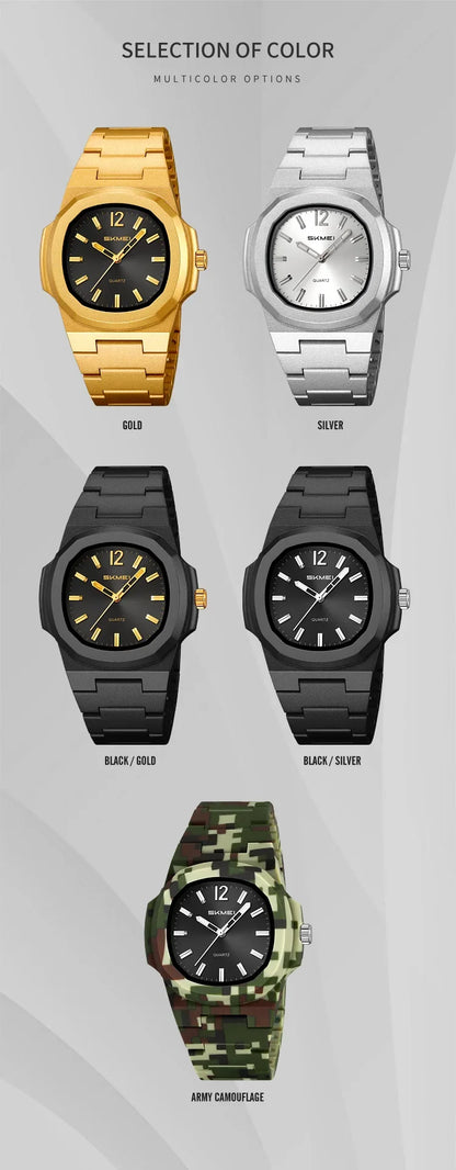 SKMEI 2382 Business Orologi Movement Quartz Watches Sports Men Women Waterproof Wristwatch Fashion Clock Horloges Mannen